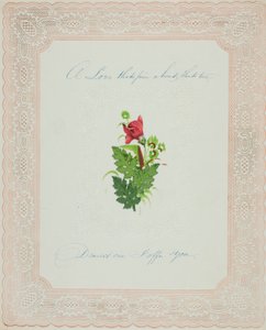 Een vaste liefde (valentijn) door Unknown artist