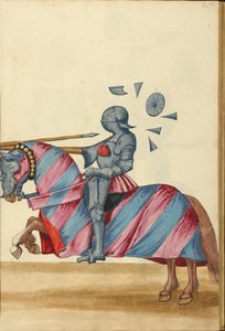 Een toernooiwedstrijd door Unknown artist