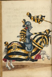 Een toernooiwedstrijd door Unknown artist