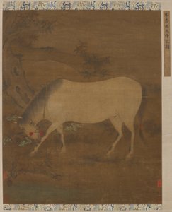 Een Wit Paard door Unknown artist