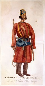 Een sowar van de Rohilla Cavalerie
