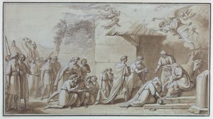 Aanbidding der wijzen door Unknown artist