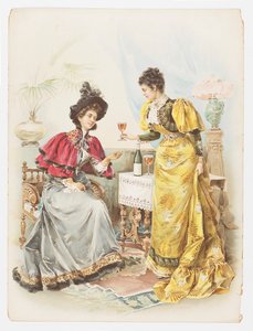 Advertentie voor een drankje door Unknown artist