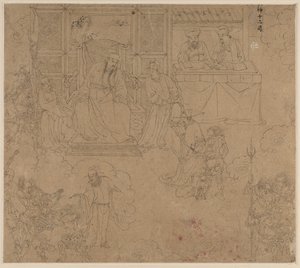 Album van Daoïstische en Boeddhistische Thema