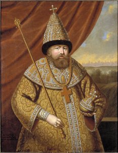 Portret van tsaar Alexis I Mikhailovich van Rusland