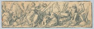 Allegorie van roem door Unknown artist