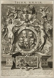 Allegorie op de zinloosheid van vredesbesprekingen met Spanje door Unknown artist