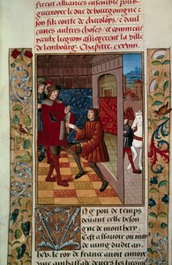 Alliantie van Lodewijk XI (1423-1483) met de Luikenaren tegen Karel de Stoute