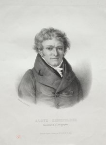 Aloys Senefelder door Unknown artist