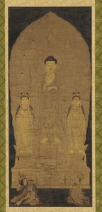 Amitabha triade door Unknown artist