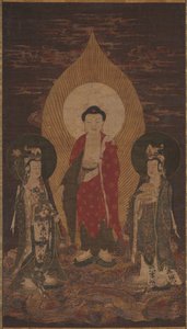 Amitābha Triade door Unknown artist