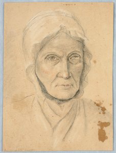 Een Oudere Vrouw door Unknown artist