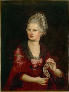 Anna Maria Mozart, ca.1770 (olieverf op doek) door Unknown artist