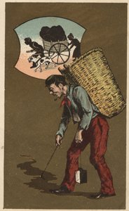 Anonieme chromolithografie, eind 19e eeuw. door Unknown artist