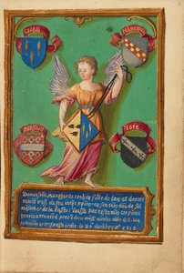 Wapen van Marguerite Crohin door Unknown artist