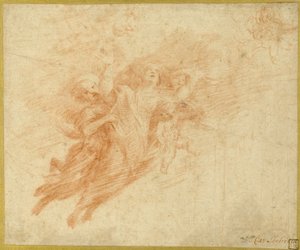 Hemelvaart van de Magdalena door Unknown artist