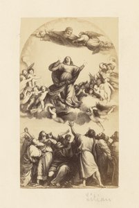 [Maria Hemelvaart door Titiaan]. door Unknown artist