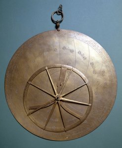 Astrologische klok uit de 15e eeuw