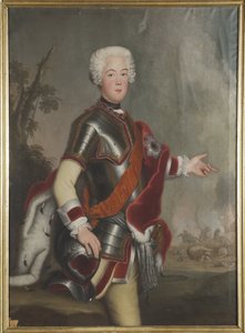 Portret van prins Augustus Willem van Pruisen door Unknown artist