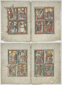 Bifolia met Scènes uit het Leven van Christus
