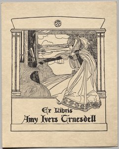 Boekplaat: Amy Ivers Truesdell door Unknown artist