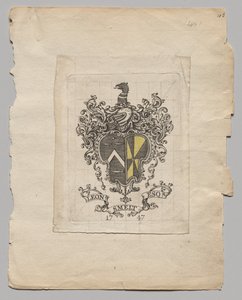 Boekplaat: Leonard Smelt, Esq. door Unknown artist