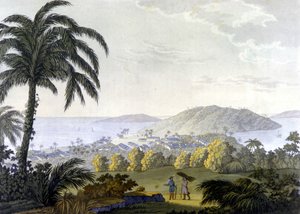 Brazilië, uitzicht op de stad Ilheus in de staat Bahia