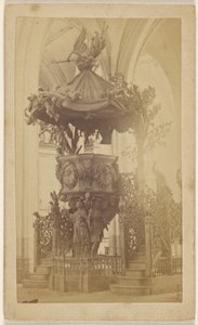 Stoel van de Waarheid in de Kathedraal (Antwerpen) door Unknown artist
