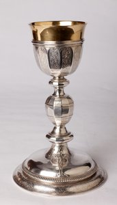 Kelk. Zilver- en goudsmeedkunst. Atelier van Doornik. 18e eeuw