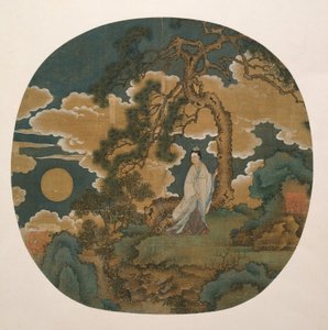 Chang E, de maangodin door Unknown artist