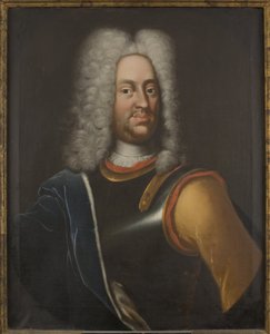 Portret van Karel I (1654-1730), Landgraaf van Hessen-Kassel door Unknown artist