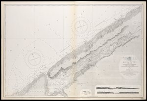 Kaart van Nova Scotia, Bay of Fundy, Gullivers Hole naar St Croix Bay, voor het eerst gepubliceerd op 10 februari 1858 door Unknown artist