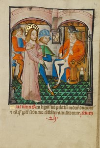 Christus voor Pilatus door Unknown artist