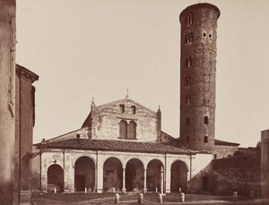 Kerk met ronde toren, Pompeii, Italië