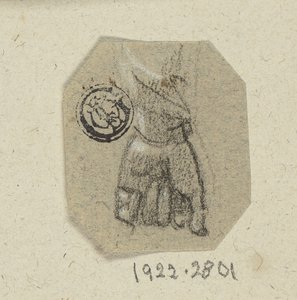 Gebalde linkerhand door Unknown artist
