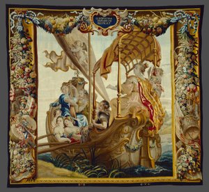 Cleopatra geniet op zee uit Het verhaal van Cleopatra door Unknown artist