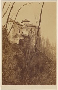 [Close view van het Alhambra, Granada, Spanje]. door Unknown artist