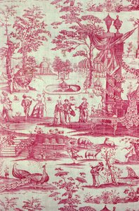 Commedia del Arte (Woningtextiel) door Unknown artist