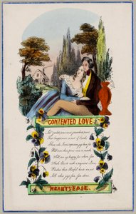 Tevreden liefde (Valentijn) door Unknown artist