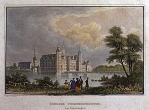 Kopenhagen: Frederiksborg Kasteel door Unknown artist