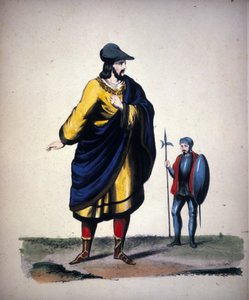 Kostuum van de Graaf di Luna voor de opera 