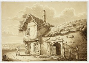 Herberg op het Platteland door Unknown artist