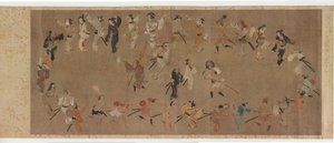 Dansen de Bon Odori door Unknown artist
