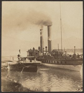 Stoombootsteiger bij Rolandseck