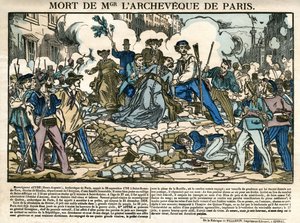 Dood van Denis Auguste Affre, aartsbisschop van Parijs
