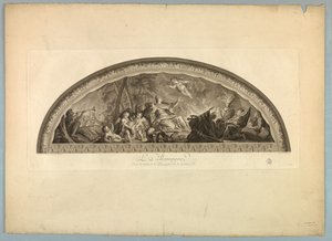 Decoraties door Lebrun en Mignard in het Paleis van Versailles