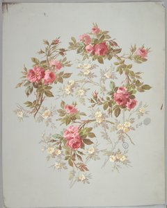 Ontwerp voor behang en textiel: bloemen