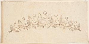 Ontwerp voor een kroon door Unknown artist