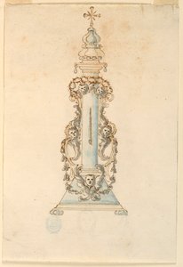 Ontwerp voor een Relikwie voor een Doorn van de Kroon door Unknown artist