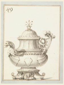 Ontwerp voor een theepot